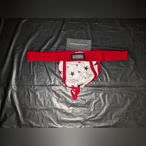 N2N Men's USA Stars Thong Size L